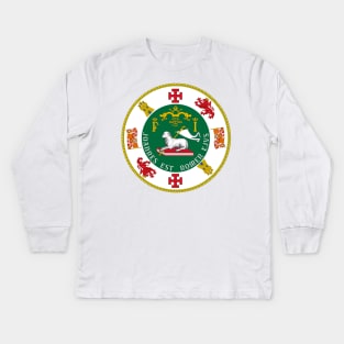 Great Seal of the Commonwealth of Puerto Rico Kids Long Sleeve T-Shirt